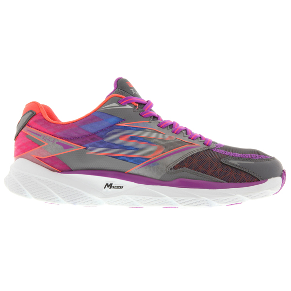 Skechers Women Gorun Ride 4 Charcoal/Purple