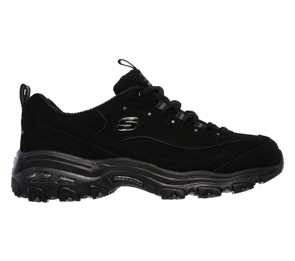 Skechers Women D'Lites - Play On Black
