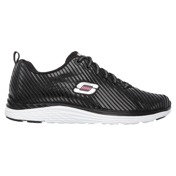 Skechers Women Relaxed Fit: Valeris - Perfect Storm Black/White