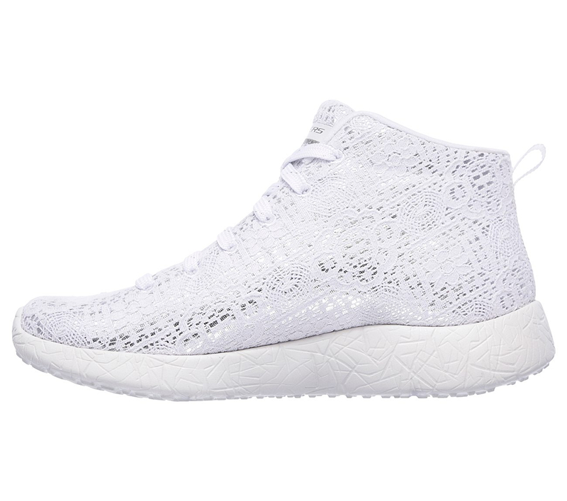 Skechers Women Burst - Seeing Stars White/Sliver