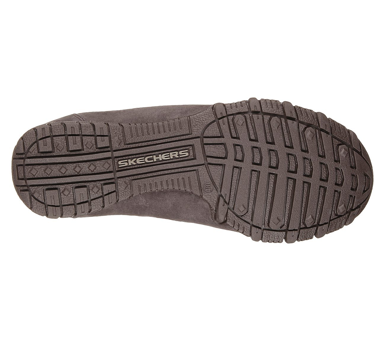 Skechers Women Relaxed Fit: Bikers - Curbed Chocolate