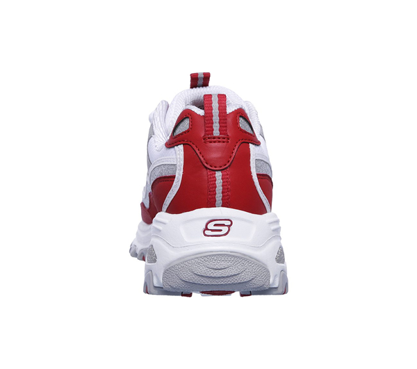 Skechers Women D'Lites - New Retro Red/White