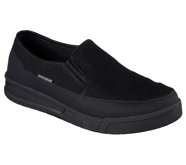 Skechers Men Work: Relaxed Fit Glenner - Spahl Black