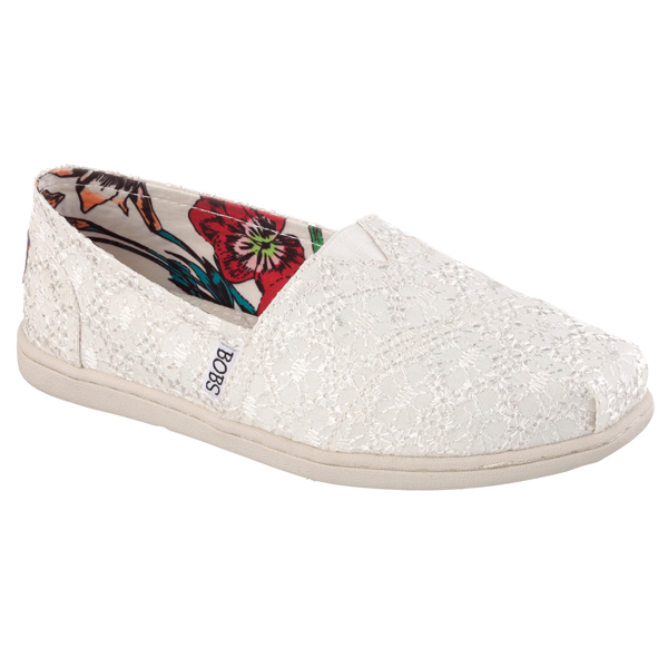 Skechers Women Bobs Bliss - Eye Candy White