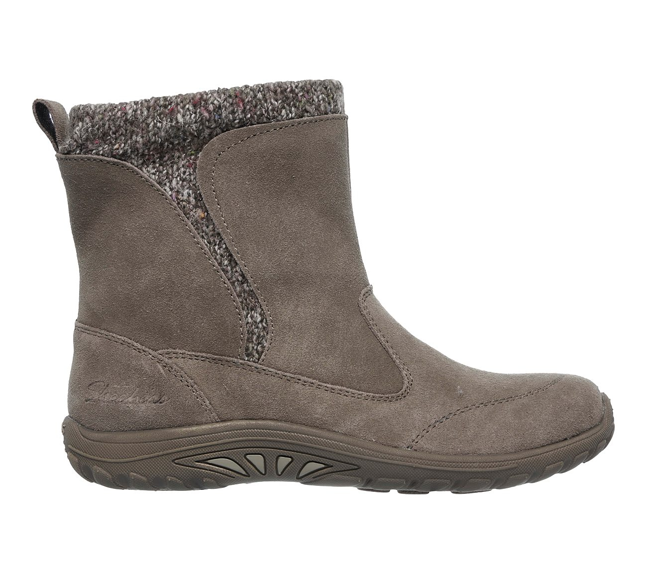 Skechers Women Relaxed Fit: Reggae Fest - Folksy Dark Taupe