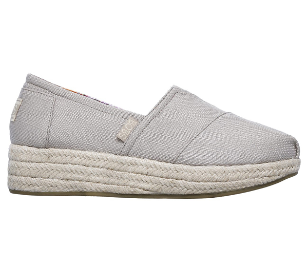 Skechers Women Bobs Highlights - High Jinx Taupe