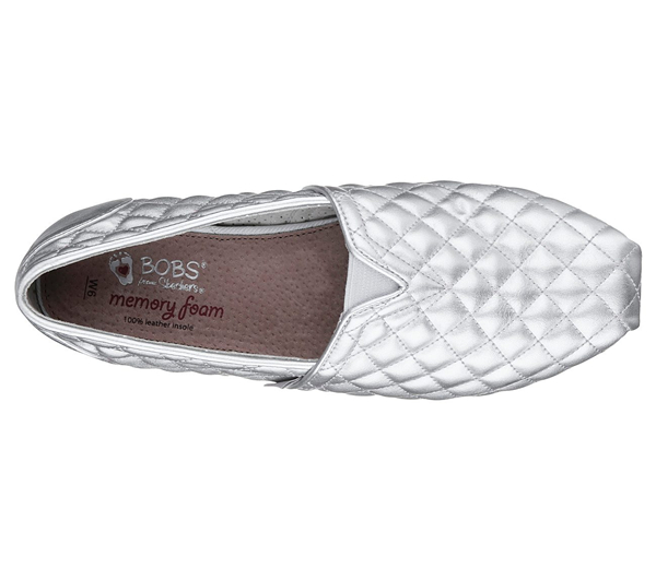 Women's Luxe BOBS - Check Point Silver