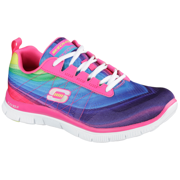 Skechers Women Flex Appeal - Pretty PLEASE Pink/Multi