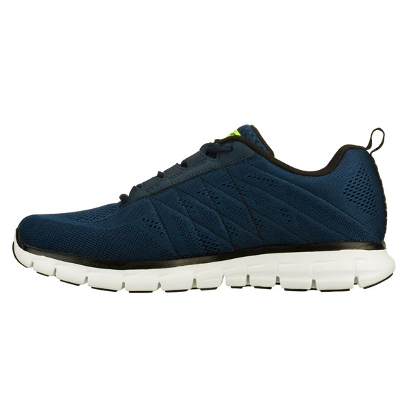 Skechers Men Extra Wide Fit (4E) Shoes - Power Switch Navy