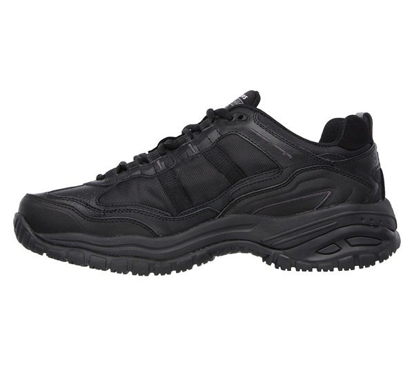 Skechers Men Work: Relaxed Fit Soft Stride - Mavin Black