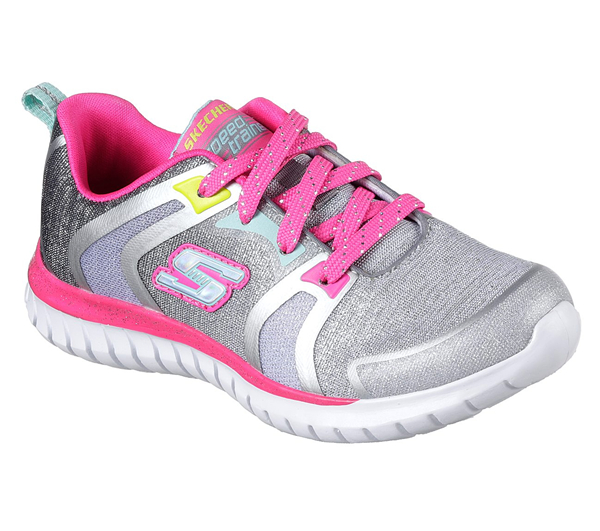 Skechers Girls Speed Trainer Gray/Multi