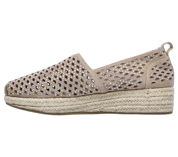 Skechers Women Bobs Highlights - Glamsquad Taupe