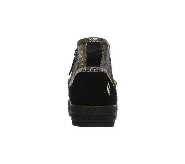 Skechers Women Double Up - Warm Shine Black/Gold