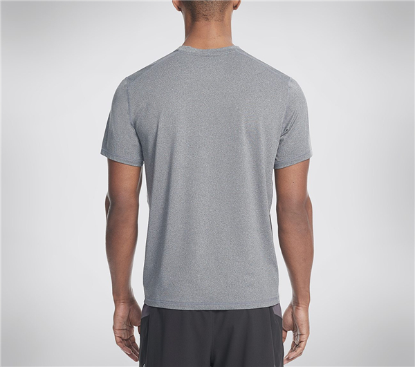 Skechers Men Lateral Tech Tee Shirt Gray