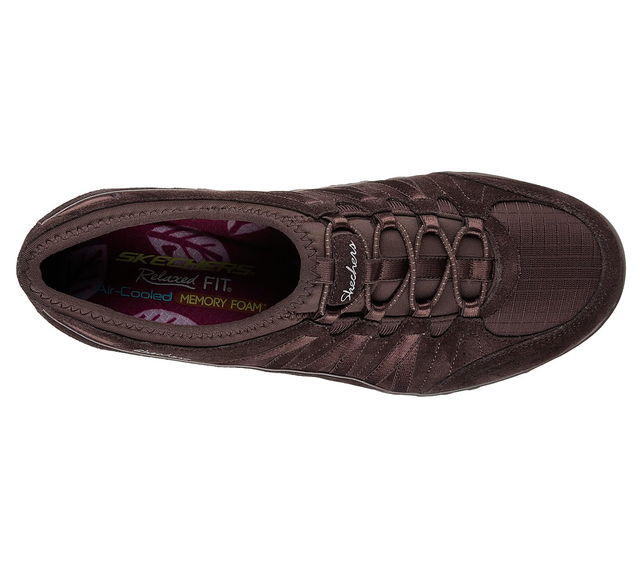 Skechers Women Relaxed Fit: Breathe Easy - Moneybags Chocolate