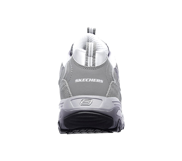 Skechers Women Work: D'Lites - Pooler Alloy Toe Gray