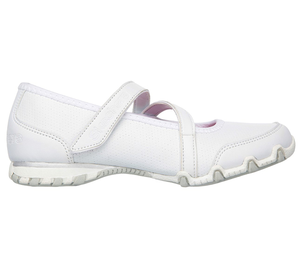 Skechers Girls Bikers II - Campus Craze White