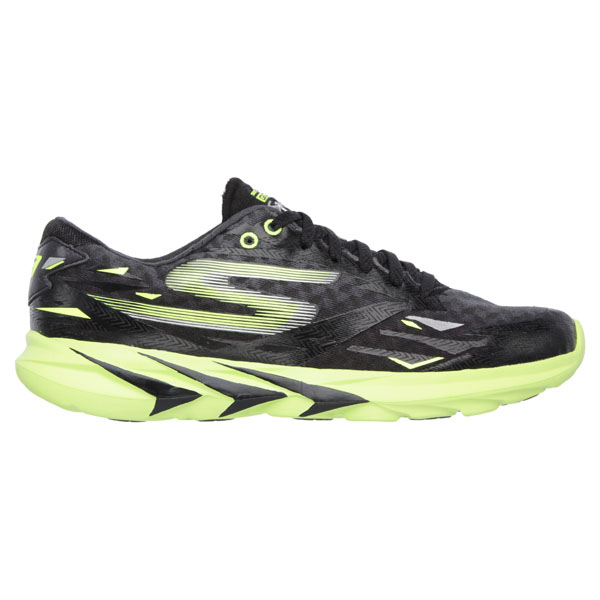 Skechers Men Extra Wide Fit (4E) Shoes - Speed Black/Green