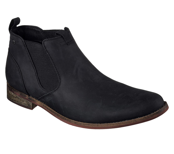 Skechers Men Boots: Davern Black