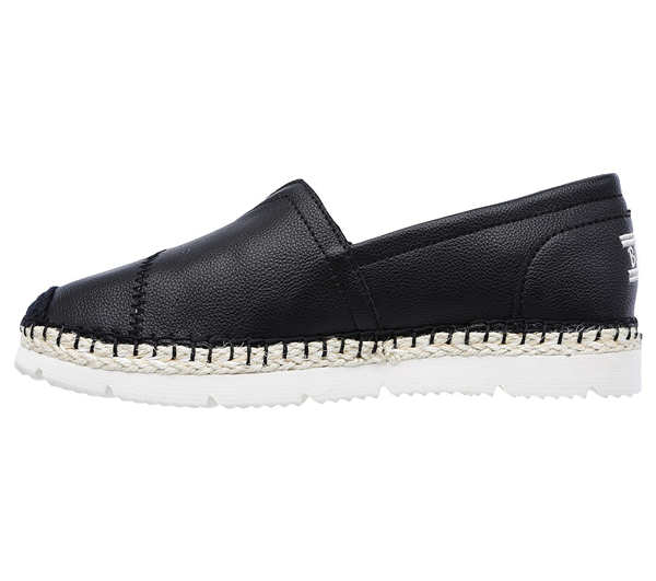 Skechers Women Bobs Flexpadrille - Double Back Black