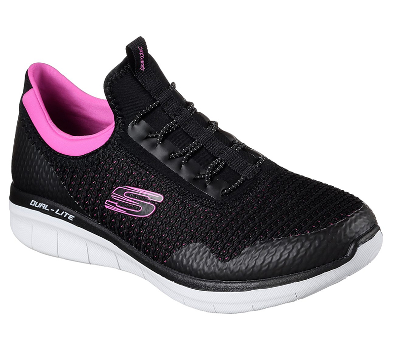 Skechers Women Synergy 2.0 - Mirror Image Black/Pink