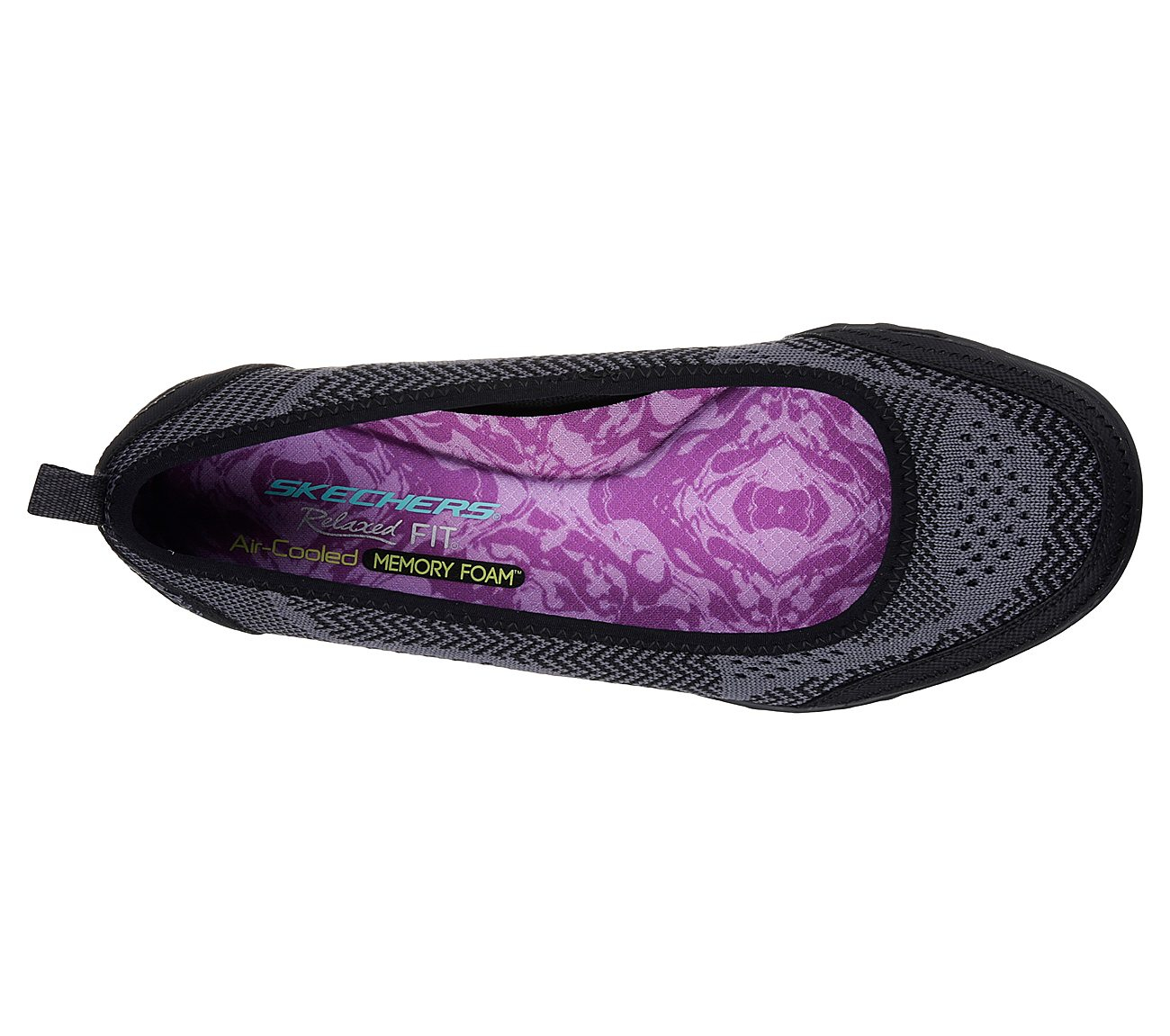 Skechers Women Relaxed Fit: Breathe Easy - Symphony Black/Charcoal