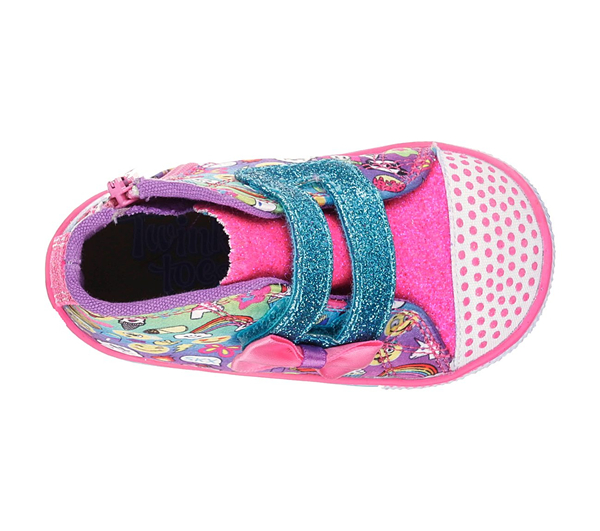 Skechers Girls Twinkle Toes: Shuffles - Crawlin Days Multi
