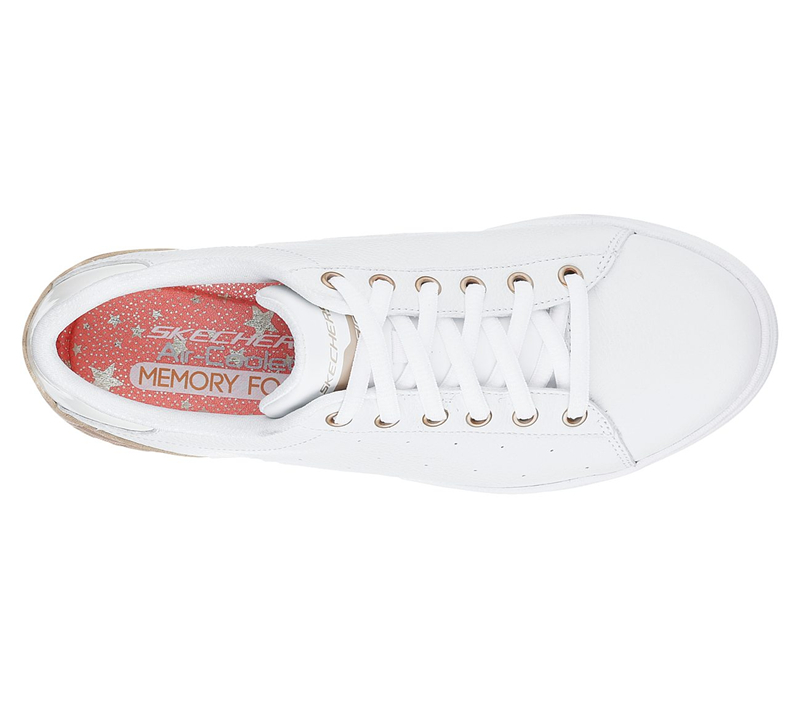 Skechers Women Super Cup White/Gold