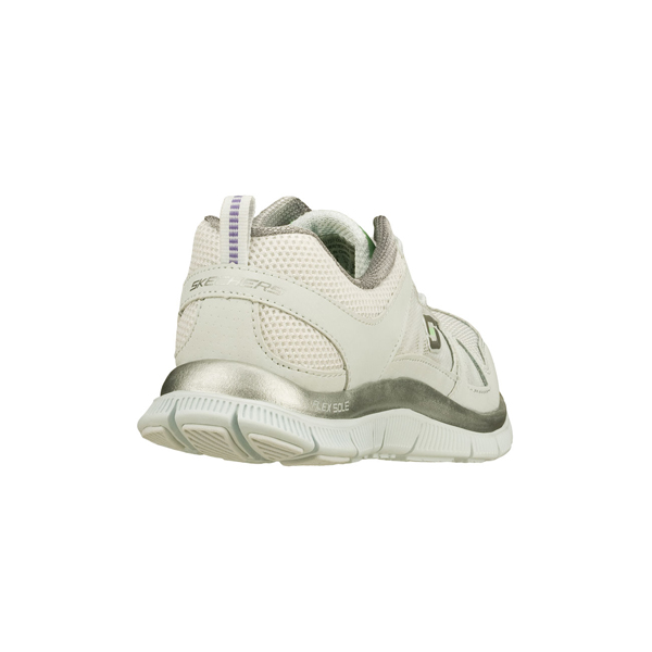 Skechers Women Flex Appeal - Spring Fever White/Silver