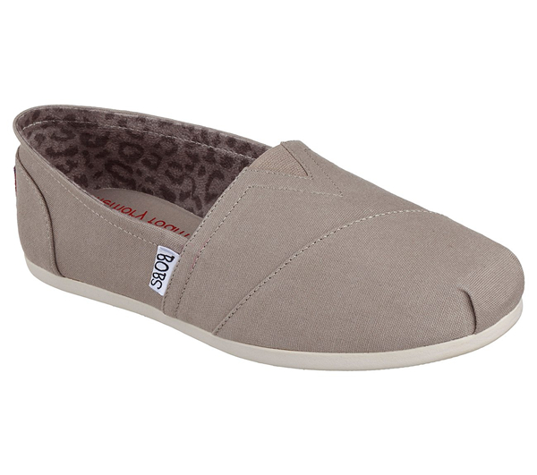 Skechers Women Bobs Plush - Peace and Love Taupe