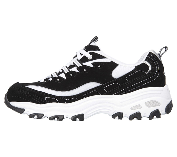 Skechers Women D'Lites - Biggest Fan Black/White