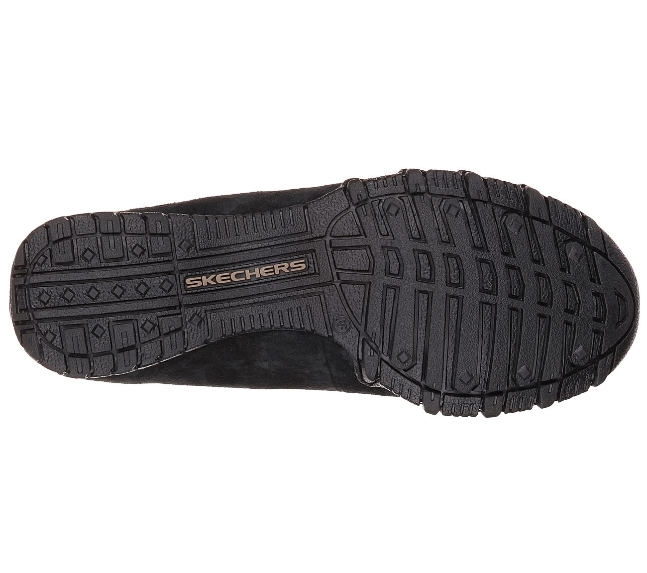 Skechers Women Relaxed Fit: Bikers - Traffic Black