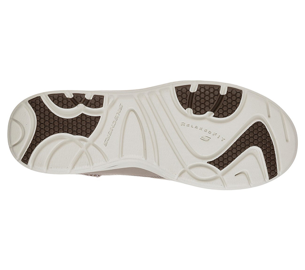 Skechers Men Relaxed Fit: Elected - Mauro Light Brown