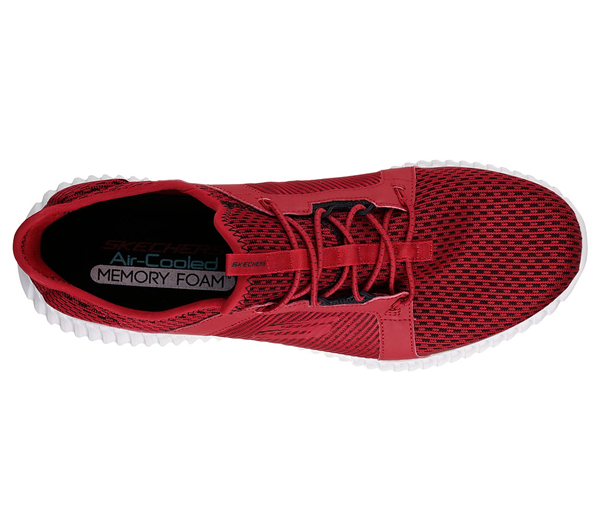 Skechers Men Elite Flex Red/Black
