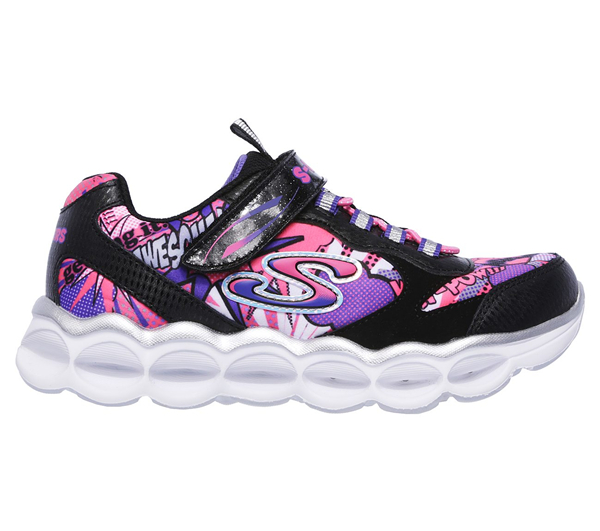 Skechers Girls S Lights: Lumi-Luxe Black/Multi