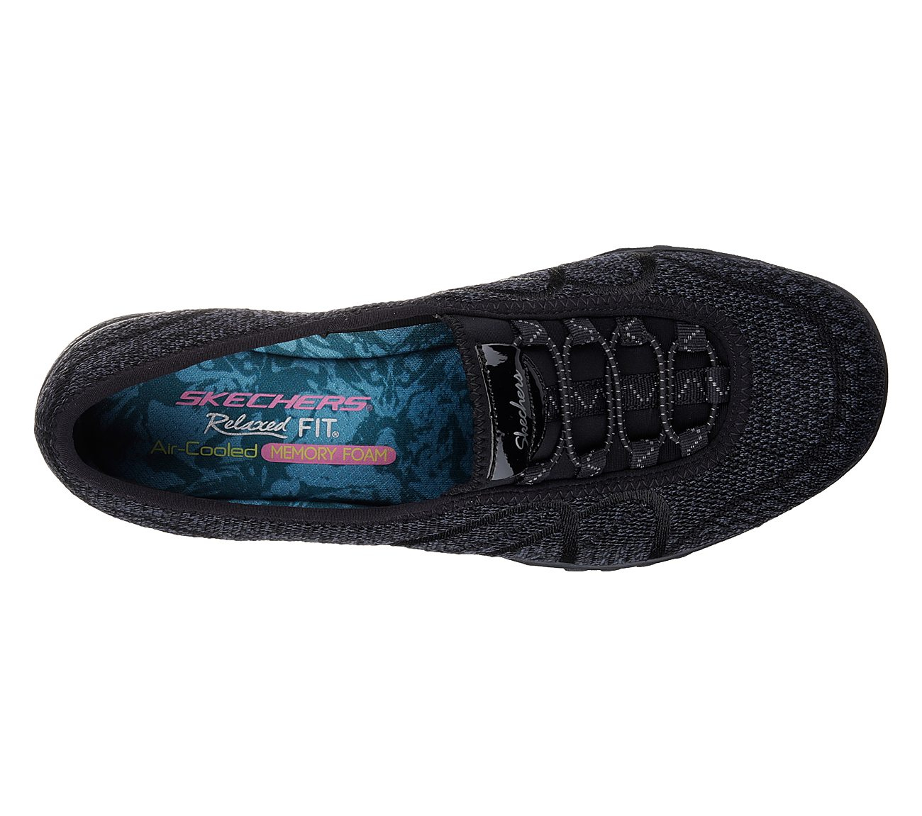 Skechers Women Relaxed Fit: Breathe Easy - Sweet Jam Black