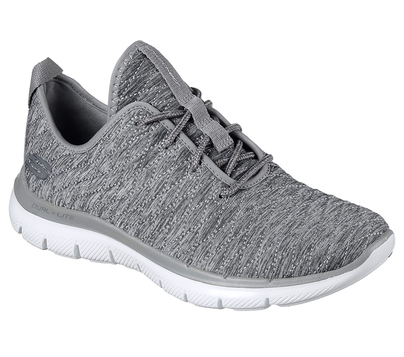 Skechers Women Flex Appeal 2.0 - First Impression Gray