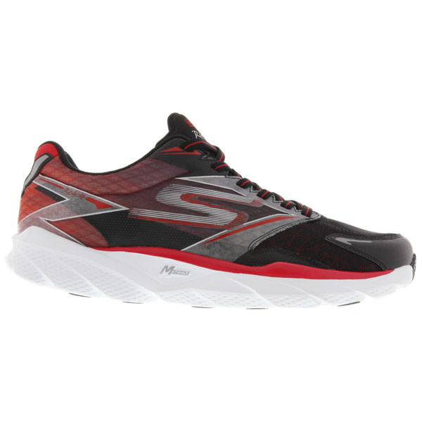 Skechers Men Extra Wide Fit (4E) Shoes - Ride Black/Red