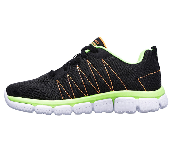 Skechers Boys Skech Flex 2.0 - Quick Pick Black/Lime