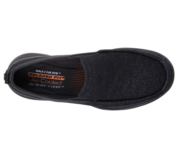 Skechers Men Relaxed Fit: Harper - Moven Black