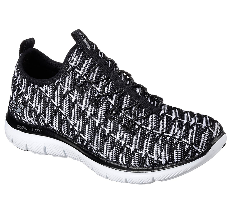 Skechers Women Flex Appeal 2.0 - Insights Black/White