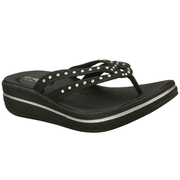 Skechers Women Relaxed Fit: Upgrades - Goal Oriented Black