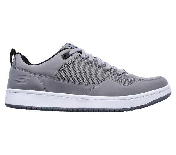 Skechers Men Relaxed Fit: Tedder Gray