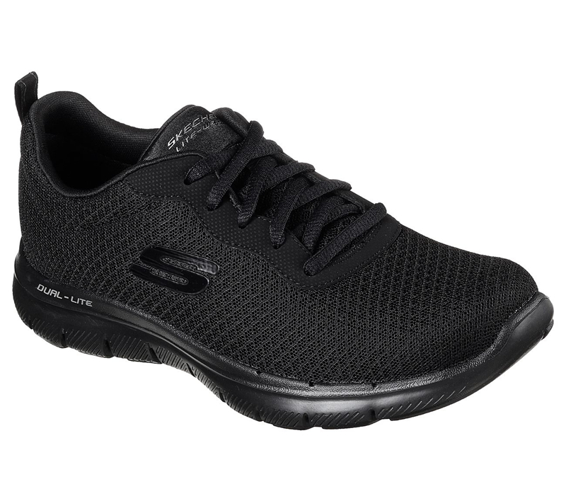 Skechers Women Flex Appeal 2.0 - Newsmaker Black