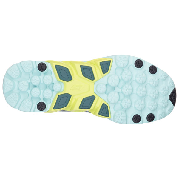 Skechers Men Extra Wide Fit (4E) Shoes - Navy/Lime