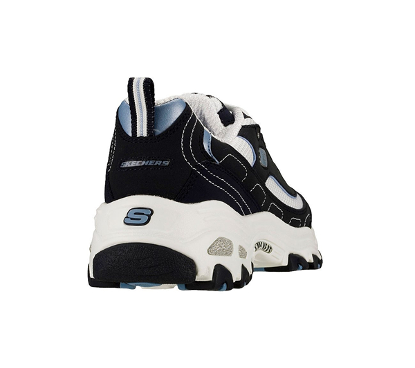 Skechers Women D'lites - Extreme Navy/White