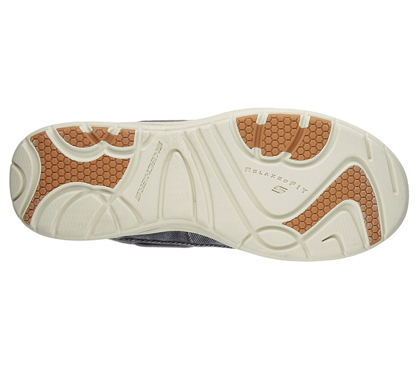Skechers Men Relaxed Fit: Elected - Horizon Charcoal