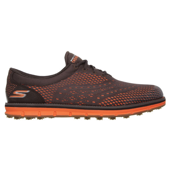 Skechers Men Extra Wide Fit (4E) Shoes - Brown/Orange