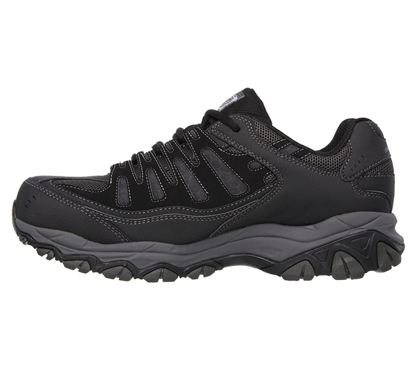 Skechers Men Work: Relaxed Fit Crankton Black/Charcoal