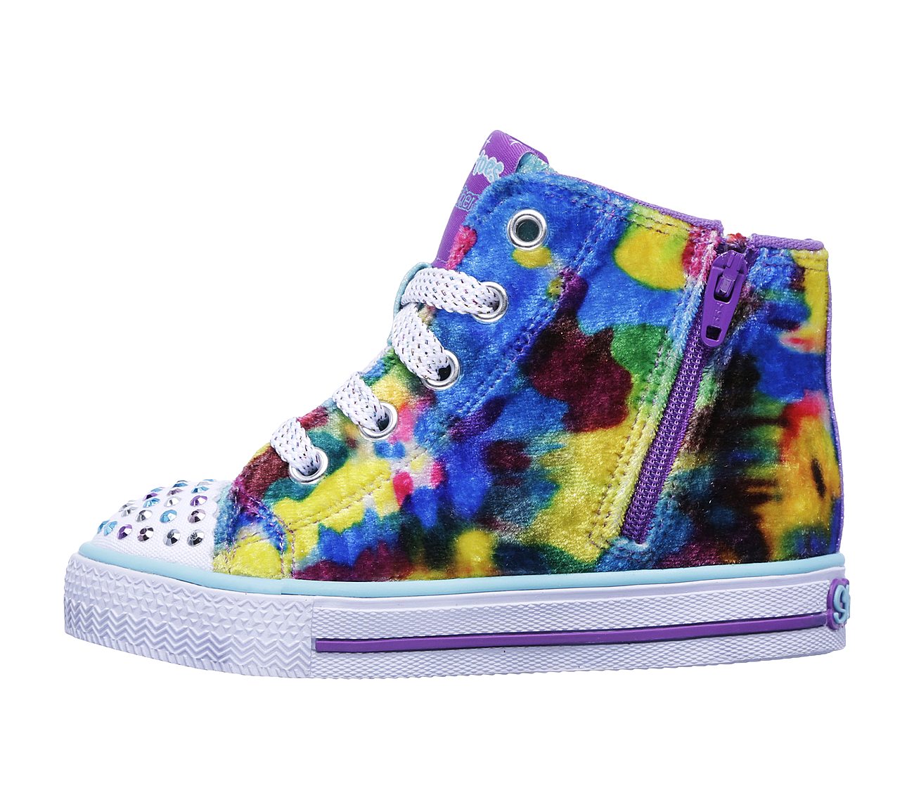 Skechers Girls Twinkle Toes: Shuffles - Groovy Crush Multi